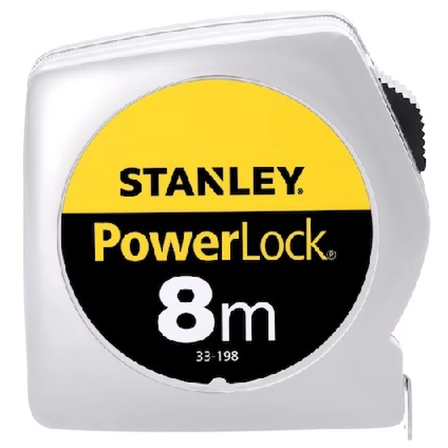 Vendita online Flessometro 8 m Stanley Powerlock